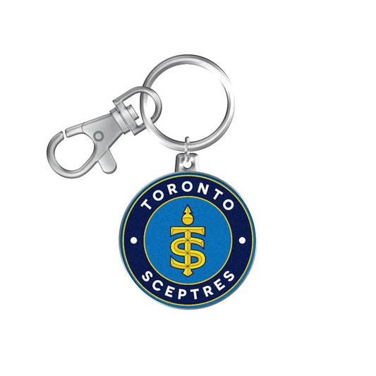 Toronto Sceptres PWHL Logo Keychain