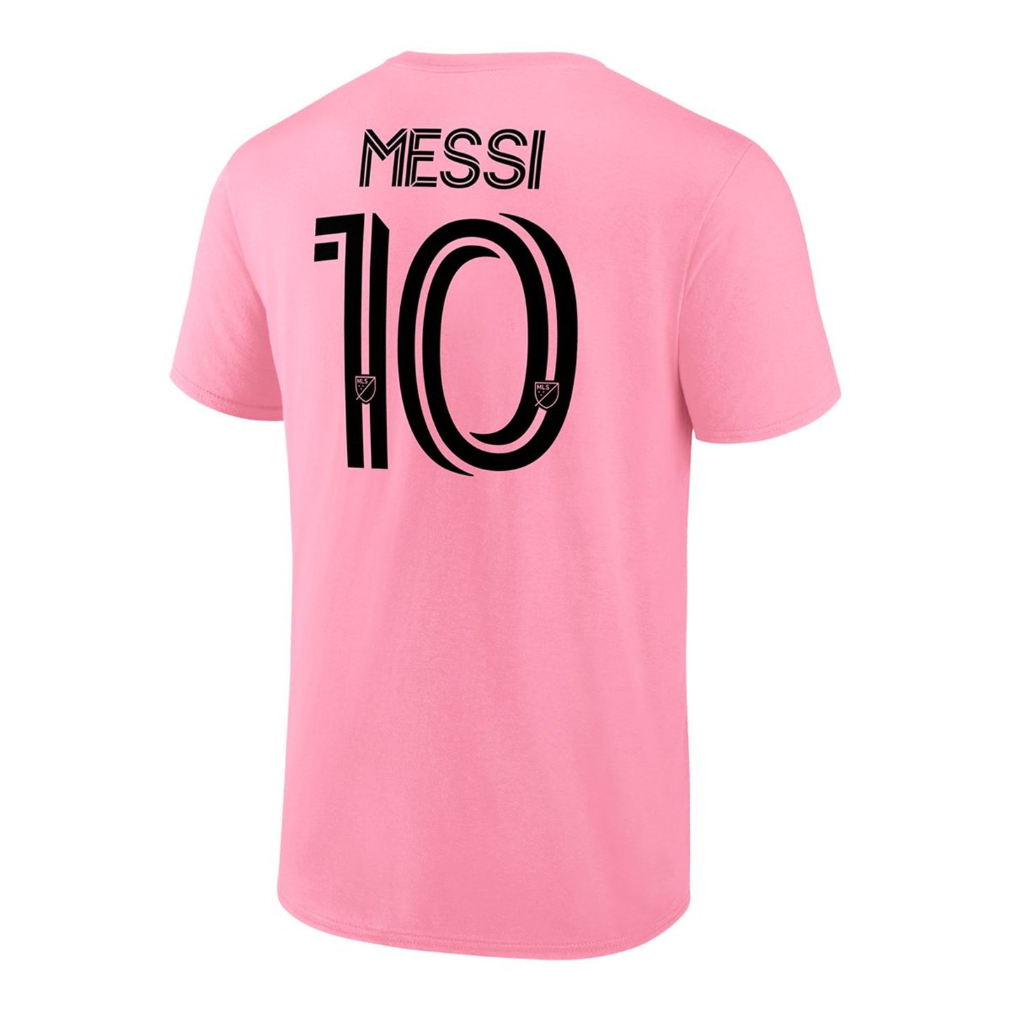 Inter Miami CF Fanatics Lionel Messi Player T Shirt - Pink
