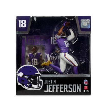 McFarlane's Sports Pick - Minnesota Vikings Justin Jefferson #18 NFLPA 7IN Figure