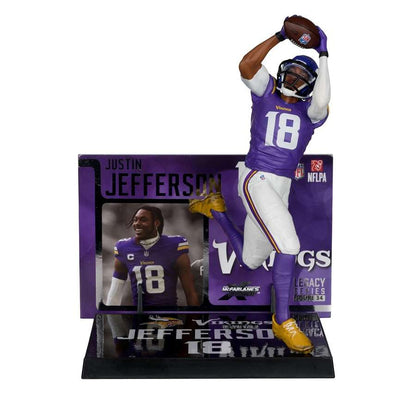 McFarlane's Sports Pick - Minnesota Vikings Justin Jefferson #18 NFLPA 7IN Figure
