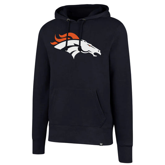 Denver Broncos 47 Brand Imprint Headline Royal Hoodie