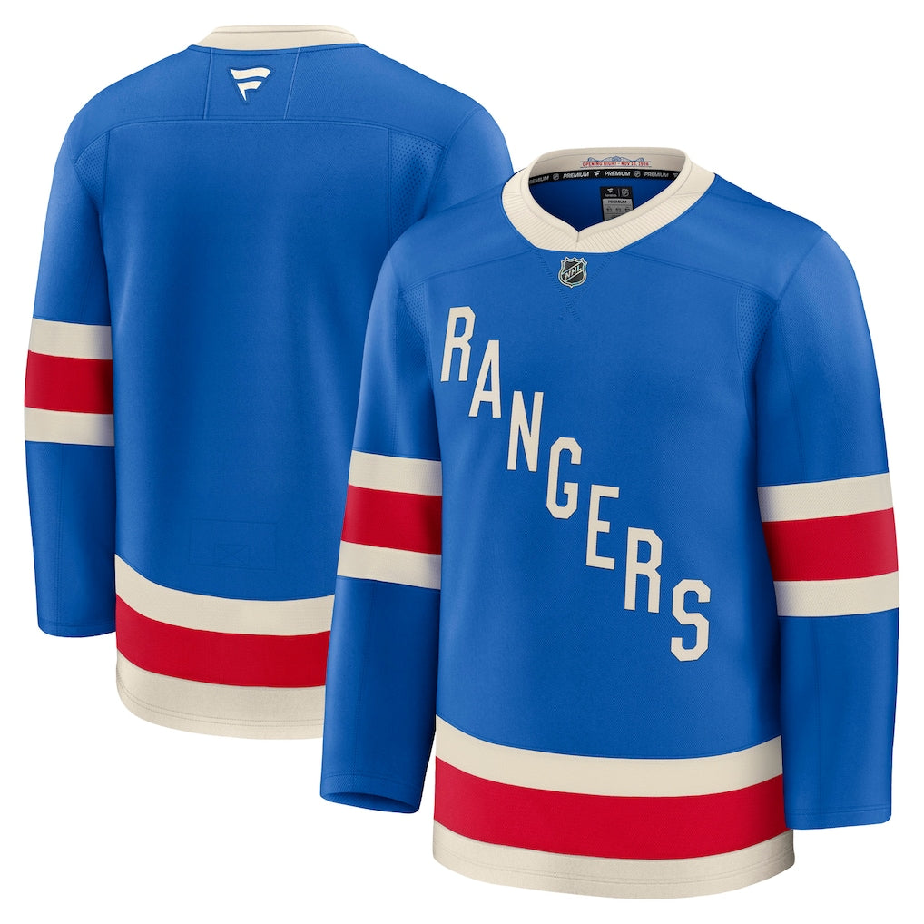 New York Rangers Fanatics Premium Jersey - Blue Centennial