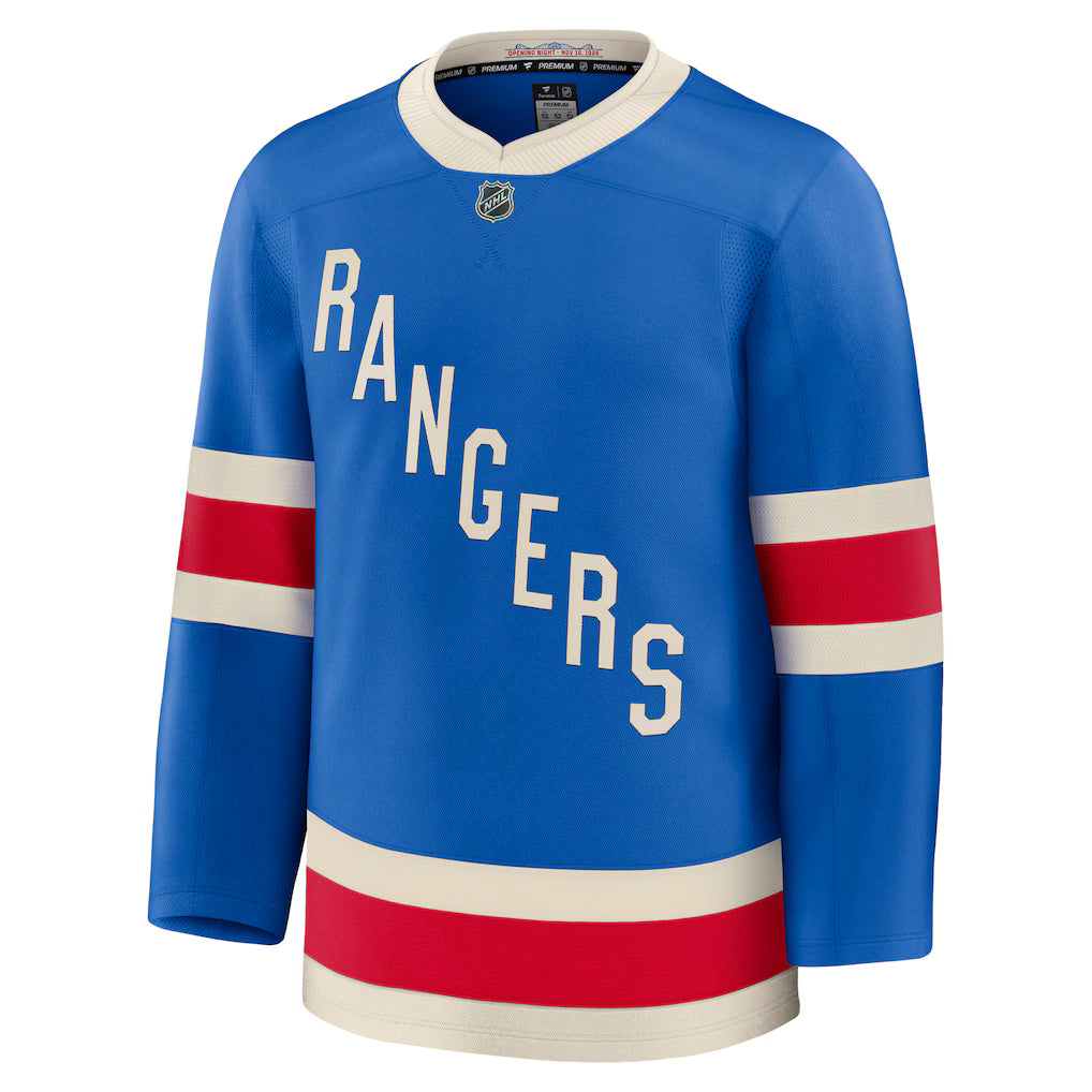 New York Rangers Fanatics Premium Jersey - Blue Centennial