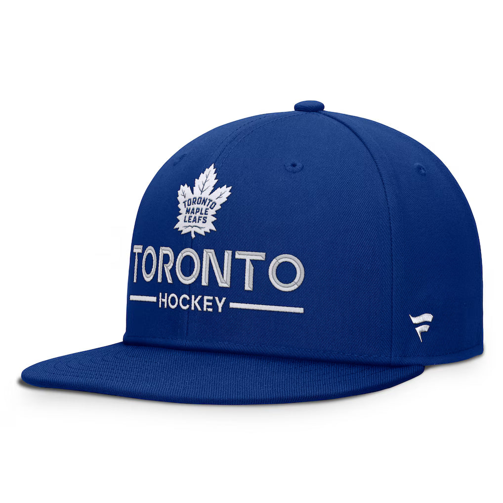 Toronto Maple Leafs Fanatics Authentic Pro Rink Adjustable Snap Back Hat