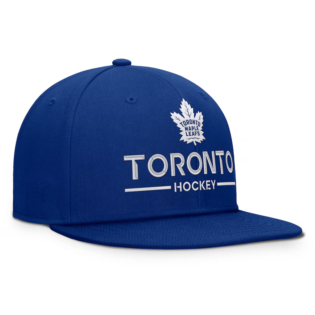Toronto Maple Leafs Fanatics Authentic Pro Rink Adjustable Snap Back Hat