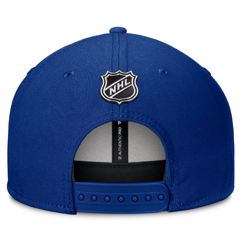 Toronto Maple Leafs Fanatics Authentic Pro Rink Adjustable Snap Back Hat