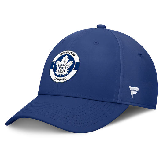 Toronto Maple Leafs Property of Fanatics Authentic Pro Rink Adjustable Stretch-Fit Hat