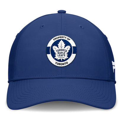 Toronto Maple Leafs Property of Fanatics Authentic Pro Rink Adjustable Stretch-Fit Hat