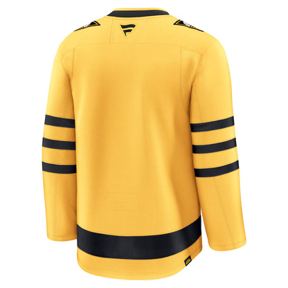 Pittsburgh Penguins Fanatics Yellow Premium Jersey - Gold Alternate