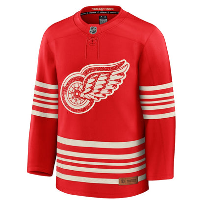Detroit Red Wings Fanatics Red Centennial Premium Jersey - Alternate Red