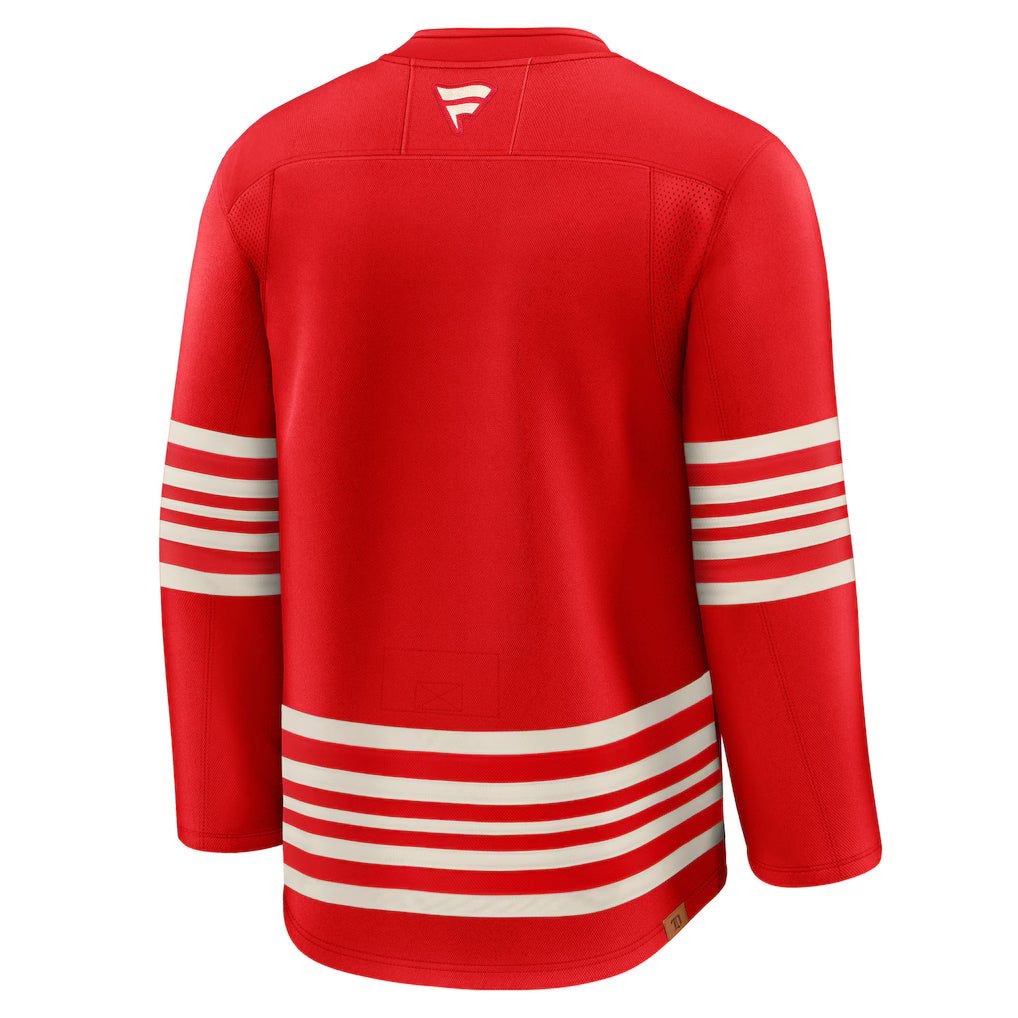 Detroit Red Wings Fanatics Red Centennial Premium Jersey - Alternate Red