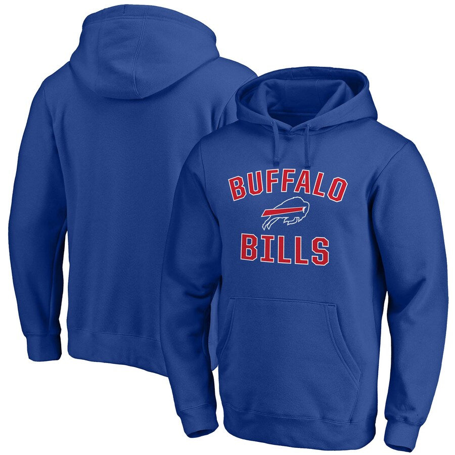 Buffalo Bills Fanatics Victory Arch Hoodie - Blue