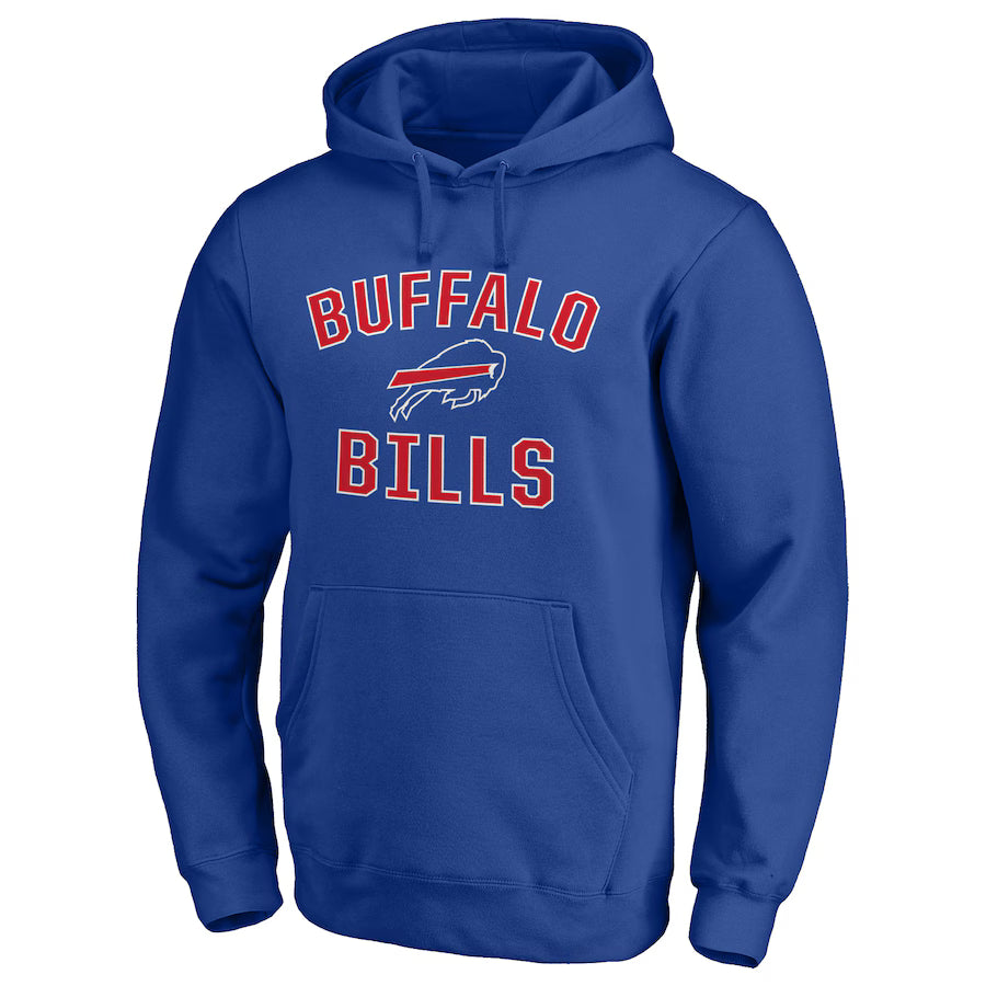 Buffalo Bills Fanatics Victory Arch Hoodie - Blue