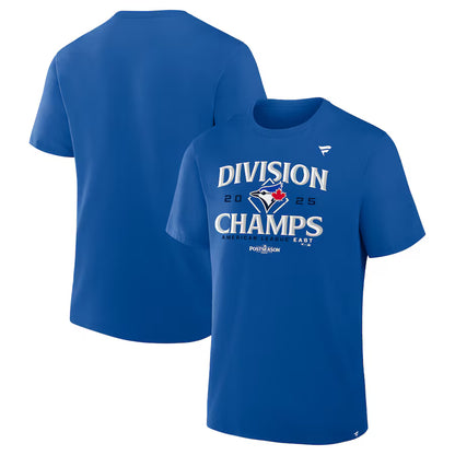 Youth Toronto Blue Jays MLB Fanatics 2025 AL East Division Champions Locker Room T-Shirt