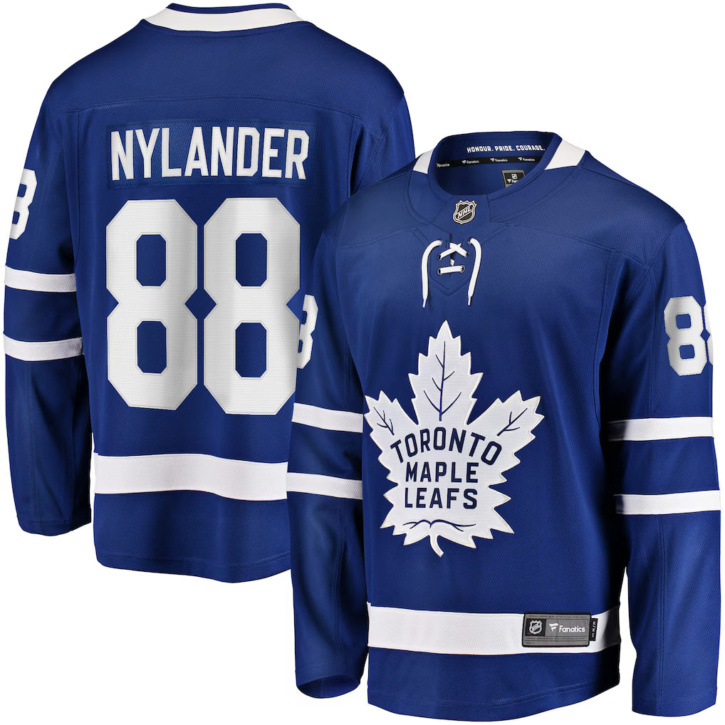 Toronto Maple Leafs William Nylander #88 Fanatics Branded Home Breakaway Jersey - Royal Blue