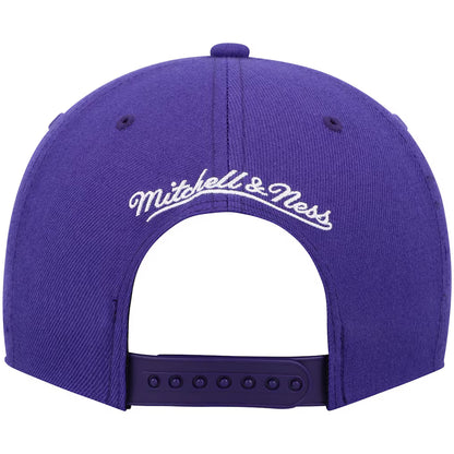 Youth Toronto Raptors HardWood Classic Team Ground Outerstuff Snapback Hat - Purple