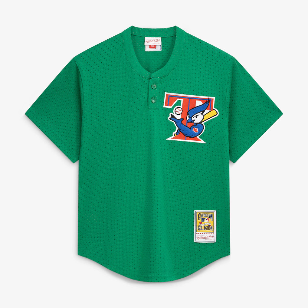 Roy Halladay #32 Toronto Blue Jays Mitchell & Ness Authentic Cooperstown Collection Batting Practice Jersey - Green