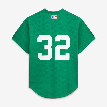 Youth Roy Halladay #32 Toronto Blue Jays Mitchell & Ness Authentic Cooperstown Collection Batting Practice Jersey - Green