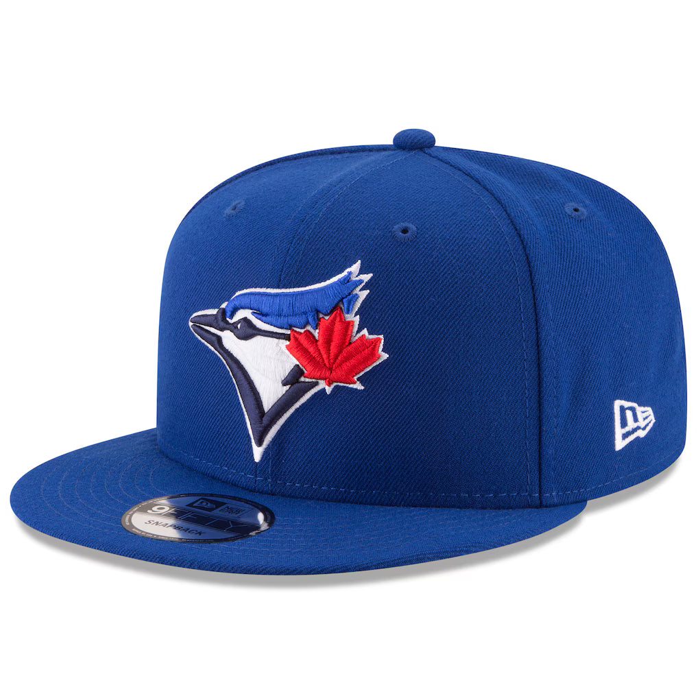 Toronto Blue Jays New Era 50th Season Anniversary On-Field 9FIFTY SnapBack Hat - Rush Blue