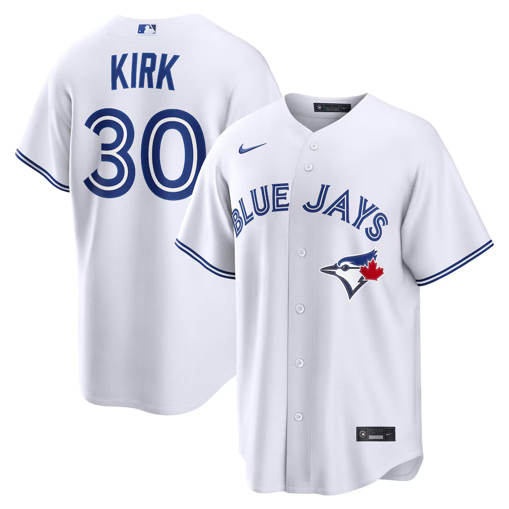 Toronto Blue Jays Nike Alejandro Kirk #30 Replica Team Jersey - White