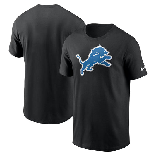 Detroit Lions Nike Primetime Logo Essential T-shirt - Black