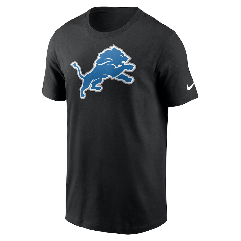 Detroit Lions Nike Primetime Logo Essential T-shirt - Black