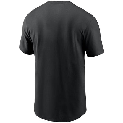 Pittsburgh Pirates Nike Team Wordmark Dri-Fit Black T-Shirt