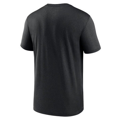 San Francisco 49ers Nike Primetime Legend Wordmark Performance T-Shirt - Black