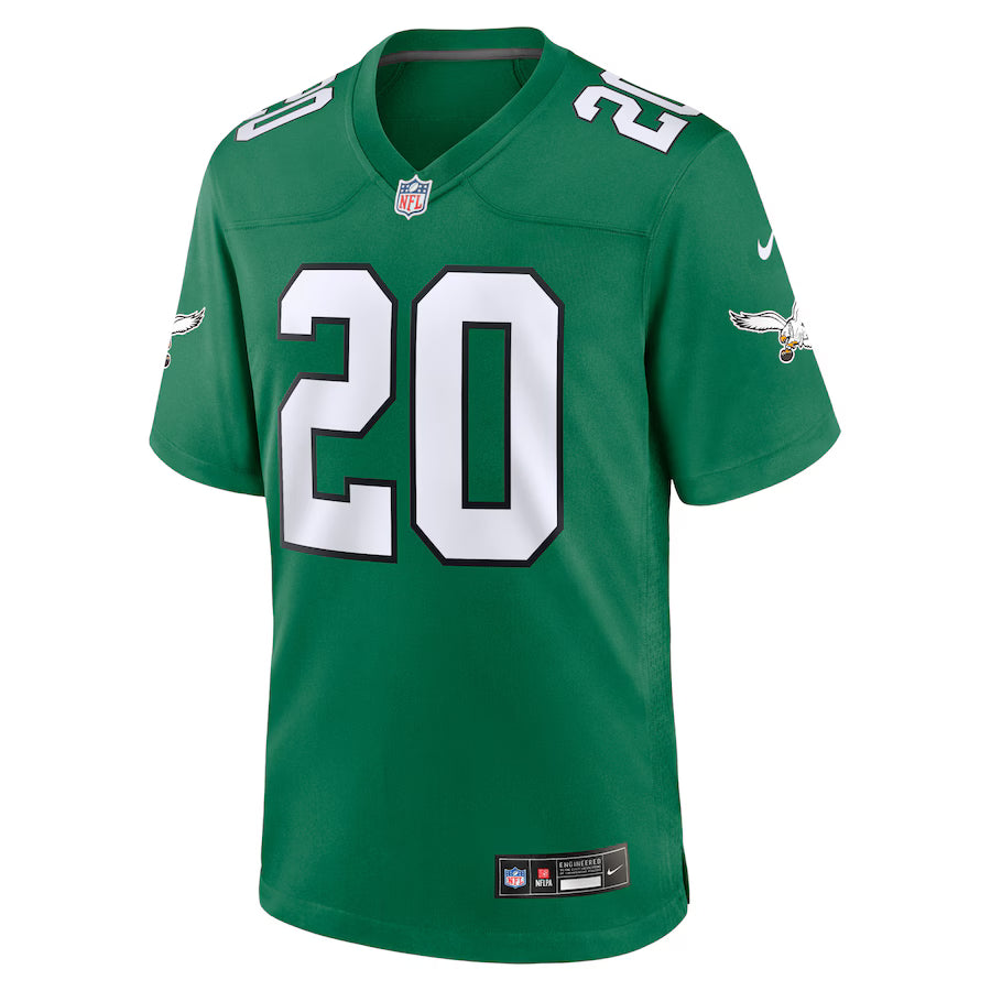 Brian Dawkins #20 Philadelphia Eagles Retro Green - Nike Game Jersey
