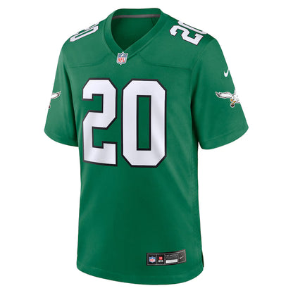 Brian Dawkins #20 Philadelphia Eagles Retro Green - Nike Game Jersey