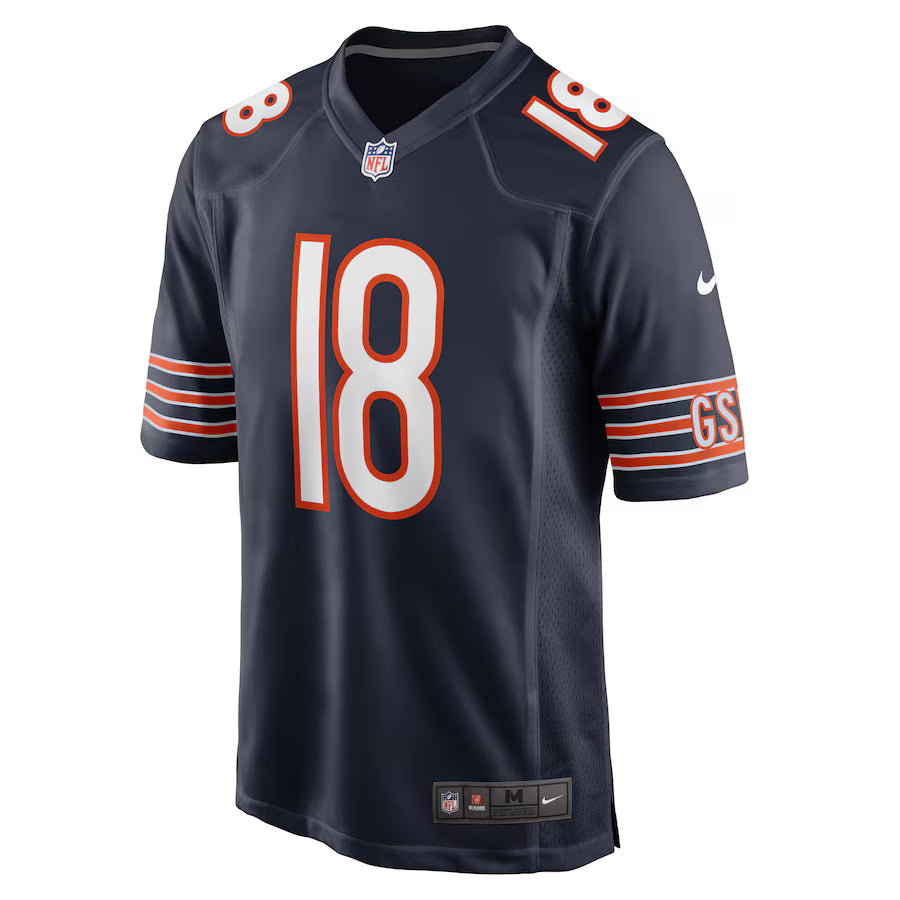 Caleb Williams #18 Chicago Bears Nike Player Game Home Jersey