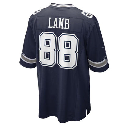 Ceedee Lamb #88 Dallas CowBoys Nike Player Game Jersey - Navy