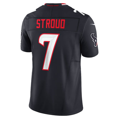 C.J. Stroud #7 Houston Texans Nike Vapor F.U.S.E. Limited Jersey - Black