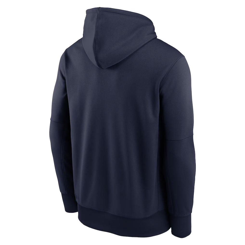 Seattle Seahawks Nike Toss Sweep Performance Pullover Hoodie - College Navy