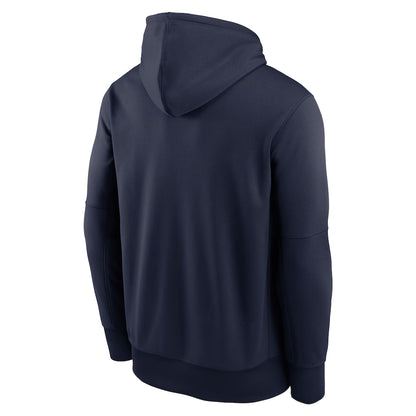 Seattle Seahawks Nike Toss Sweep Performance Pullover Hoodie - College Navy