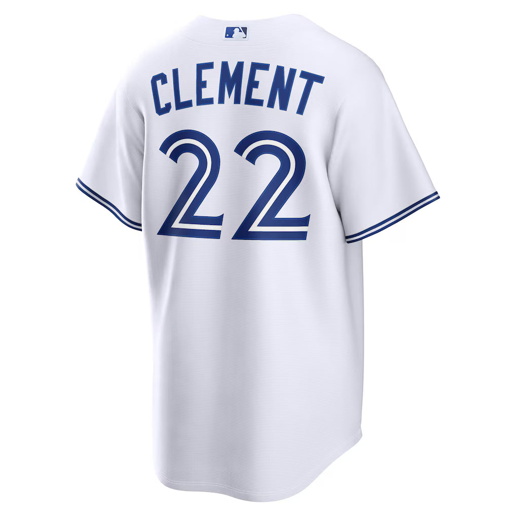 Toronto Blue Jays Nike Ernie Clement #22 Replica Team Jersey - White