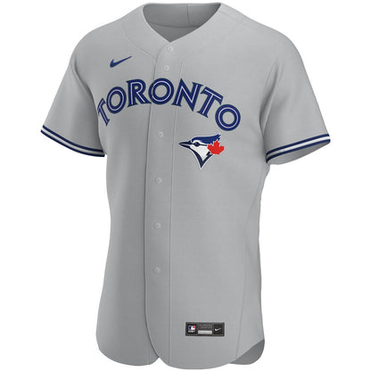 Toronto Blue Jays Nike Grey Road Authentic Team Jersey
