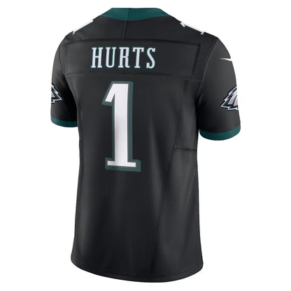 Jalen Hurts #1 Philadelphia Eagles Nike Vapor F.U.S.E. Limited Jersey - Alternate Black