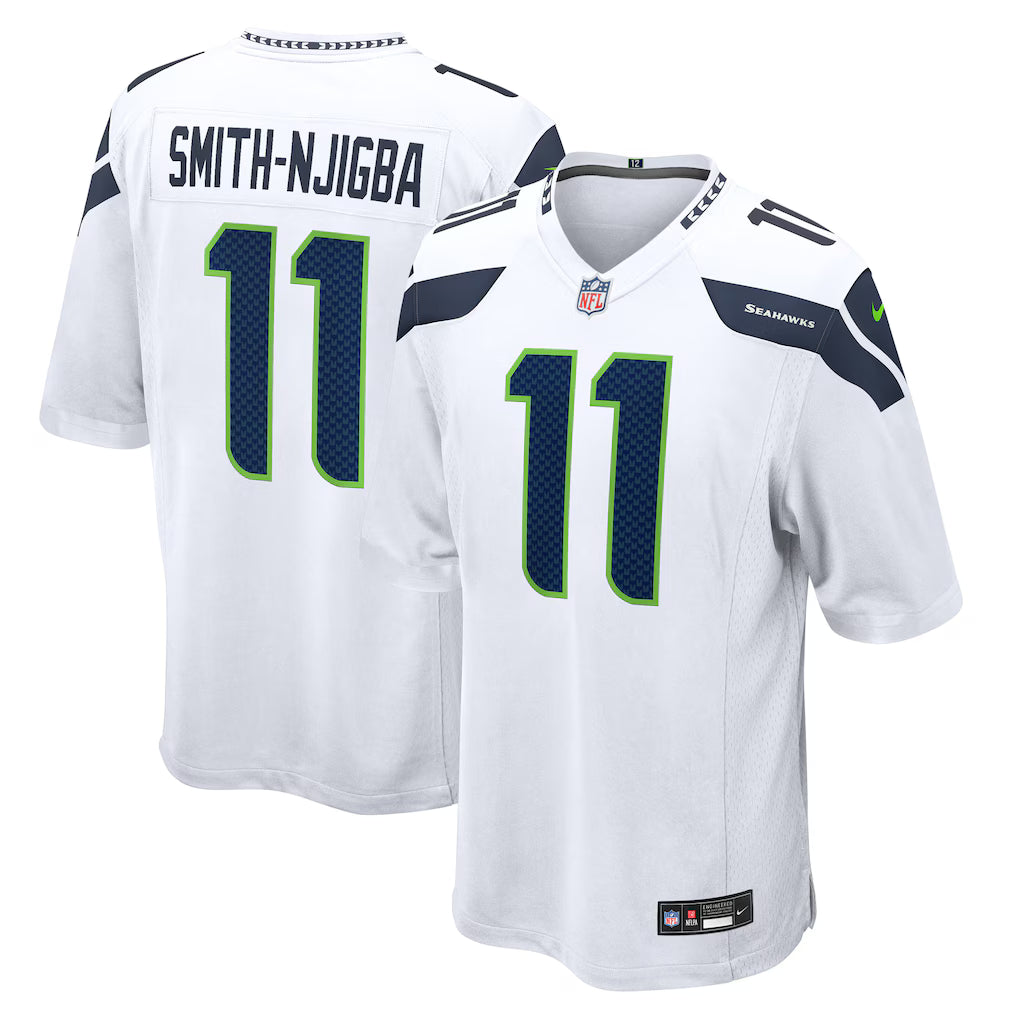Jaxon-Smith Njigba Seattle Seahawks Nike Game Jersey - White