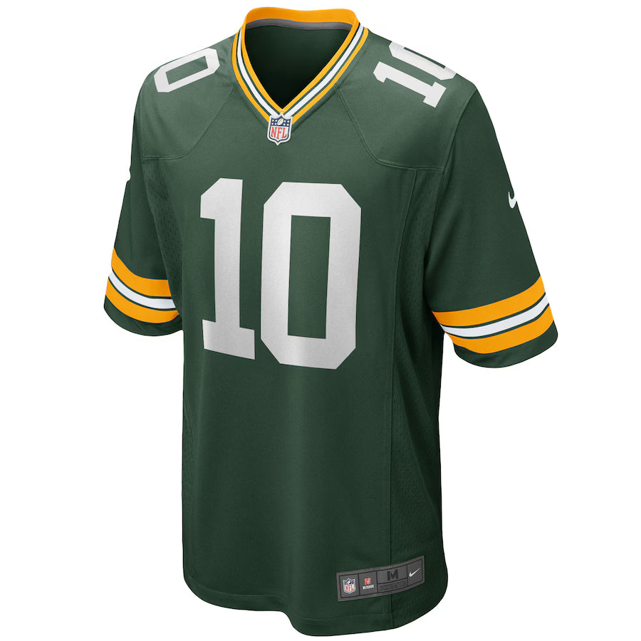 Jordan Love #10 Green Bay Packers Nike Player Game Home Jersey