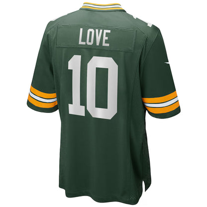 Jordan Love #10 Green Bay Packers Nike Player Game Home Jersey