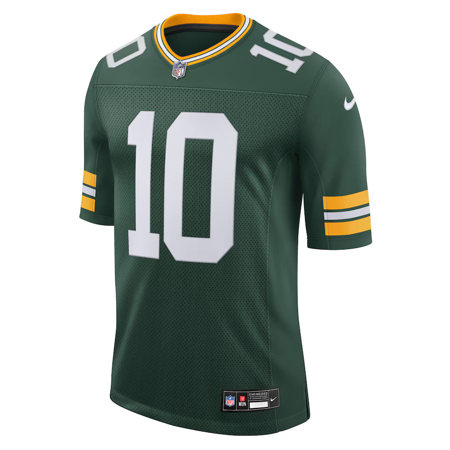 Jordan Love #10 Green Bay Packers Green Nike Limited Home Jersey