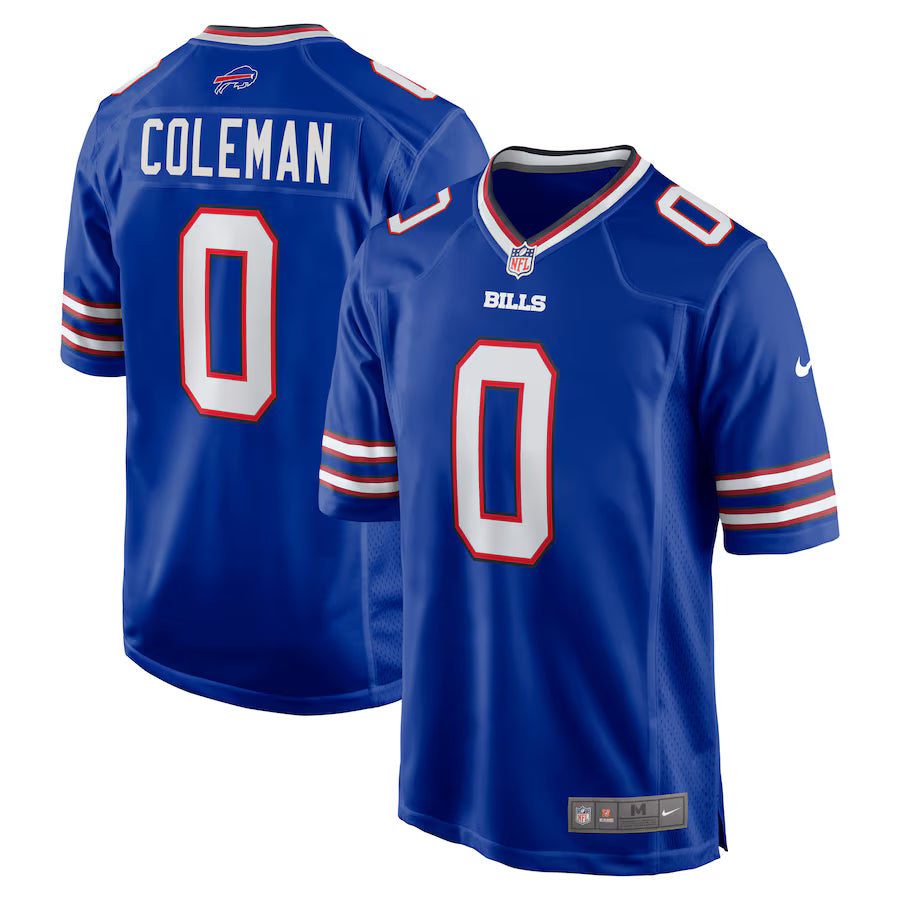 Keon Coleman #0 Buffalo Bills Nike Game Jersey - Royal Blue