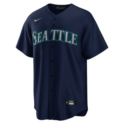 Seattle Mariners Nike Alternate Replica Jersey - Navy