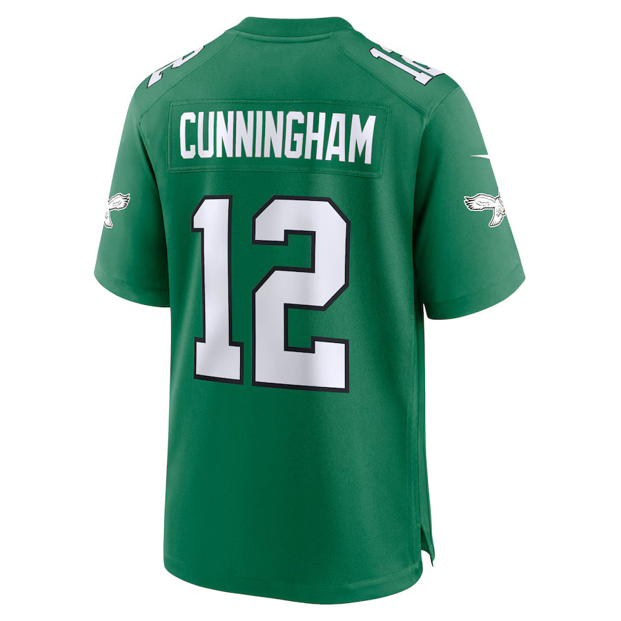 Randall Cunningham #12 Philadelphia Eagles Retro Green - Nike Game Jersey