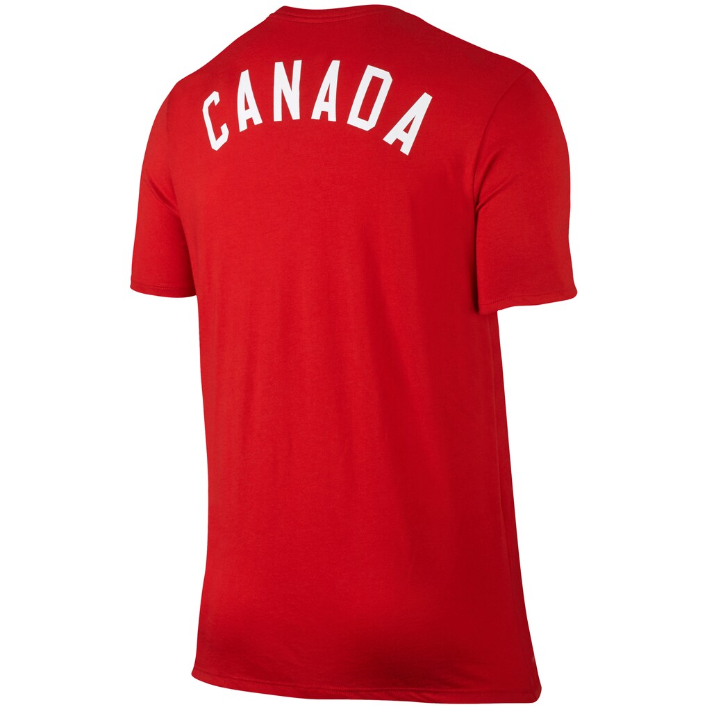 Women's Team Canada Hockey Nike Noise Performance T-Shirt - Red