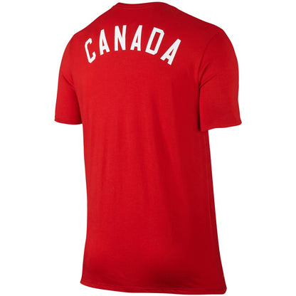 Women's Team Canada Hockey Nike Noise Performance T-Shirt - Red