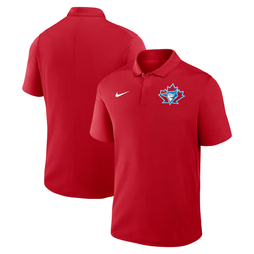 Toronto Blue Jays Nike Alternate Victory Dri-Fit Polo - Red