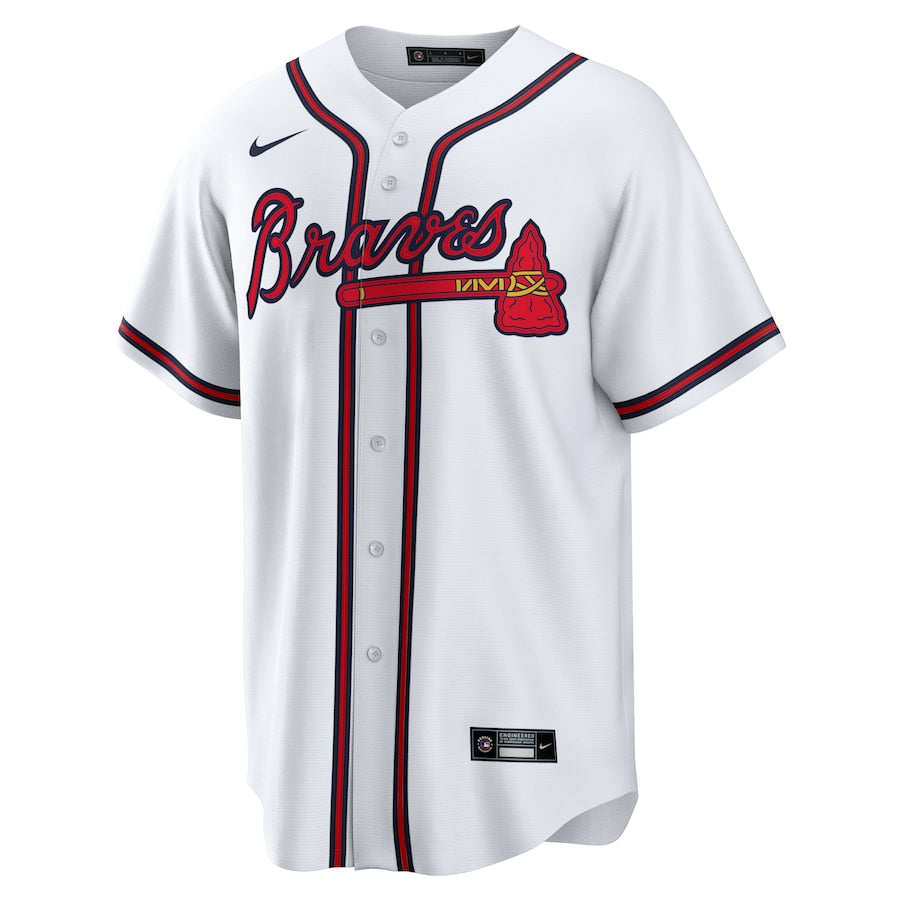 Atlanta Braves Ronald Acuña Jr. #13 Nike White Home Limited Player Jersey