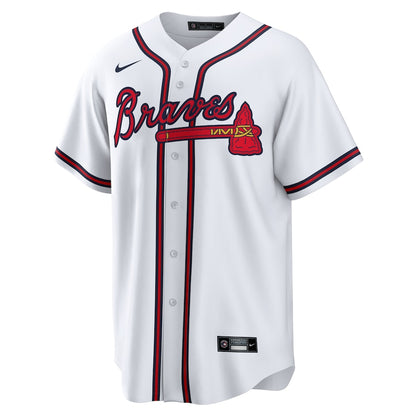 Atlanta Braves Ronald Acuña Jr. #13 Nike White Home Limited Player Jersey